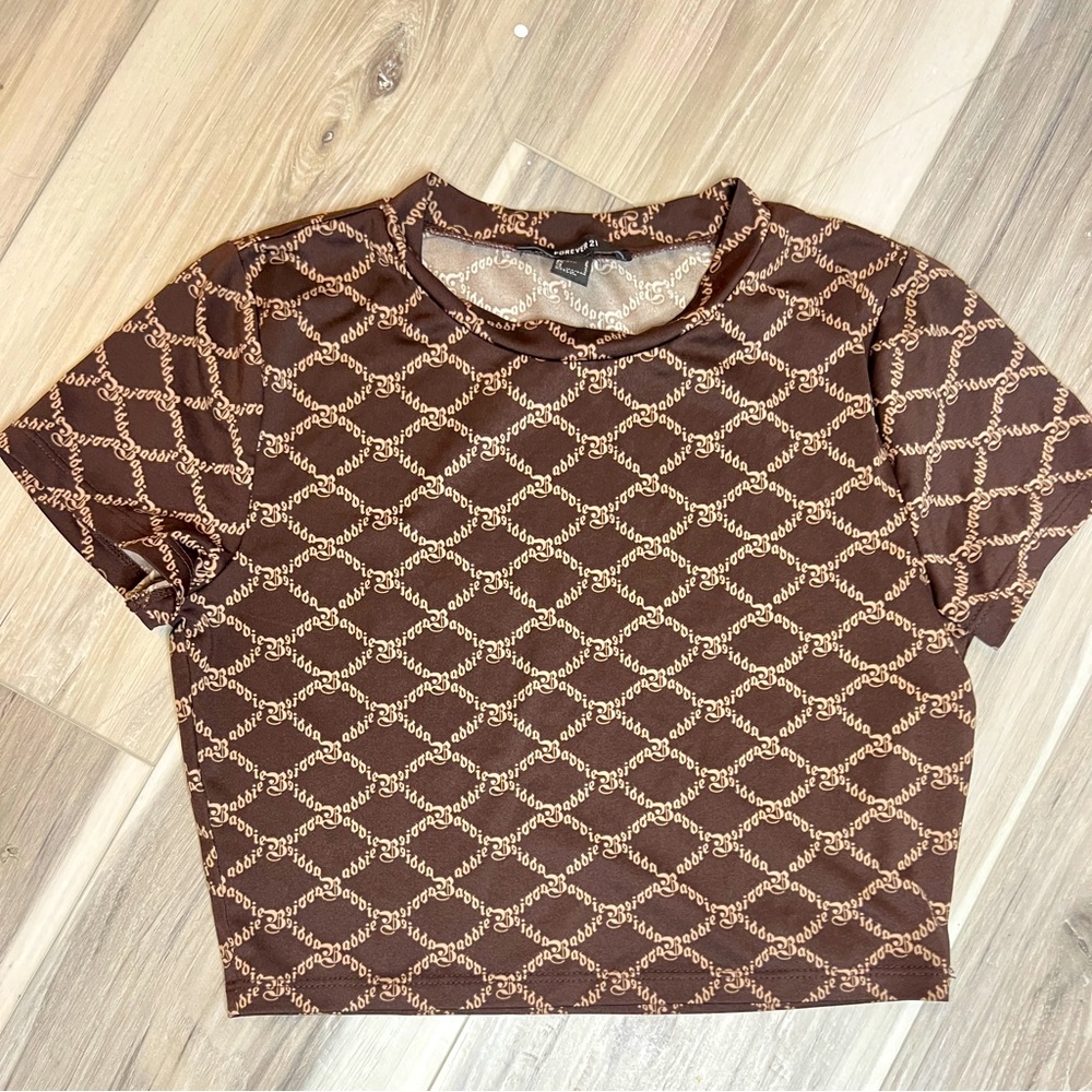 F21 “Baddie” cropped top